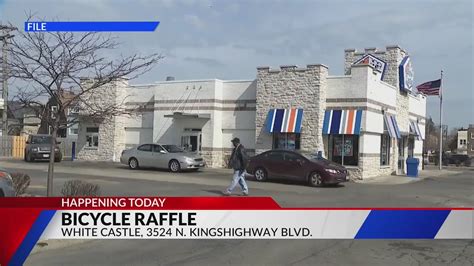 White Castle hosting bicycle raffle event today